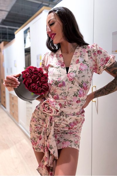 Sukienka Empire Flowers